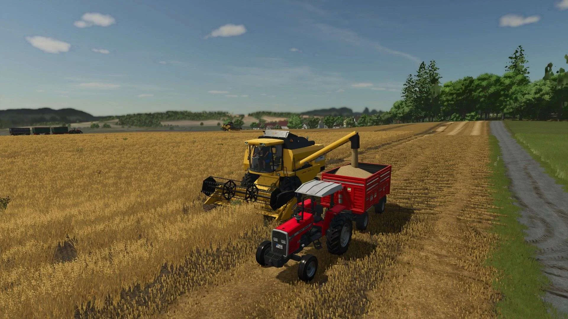 FS25 New Holland TC 5000 Series v1.0 Harvesters Mod FS25 Mod Free Download