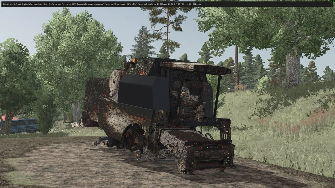 FS25 New Holland TC 5070 YANMIS BİCER V1.0 Harvesters Mod FS25 Mod Free Download