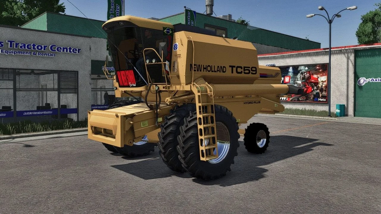 FS25 New Holland TC 59 Edit BR V1.0 Harvesters Mod FS25 Mod Free Download