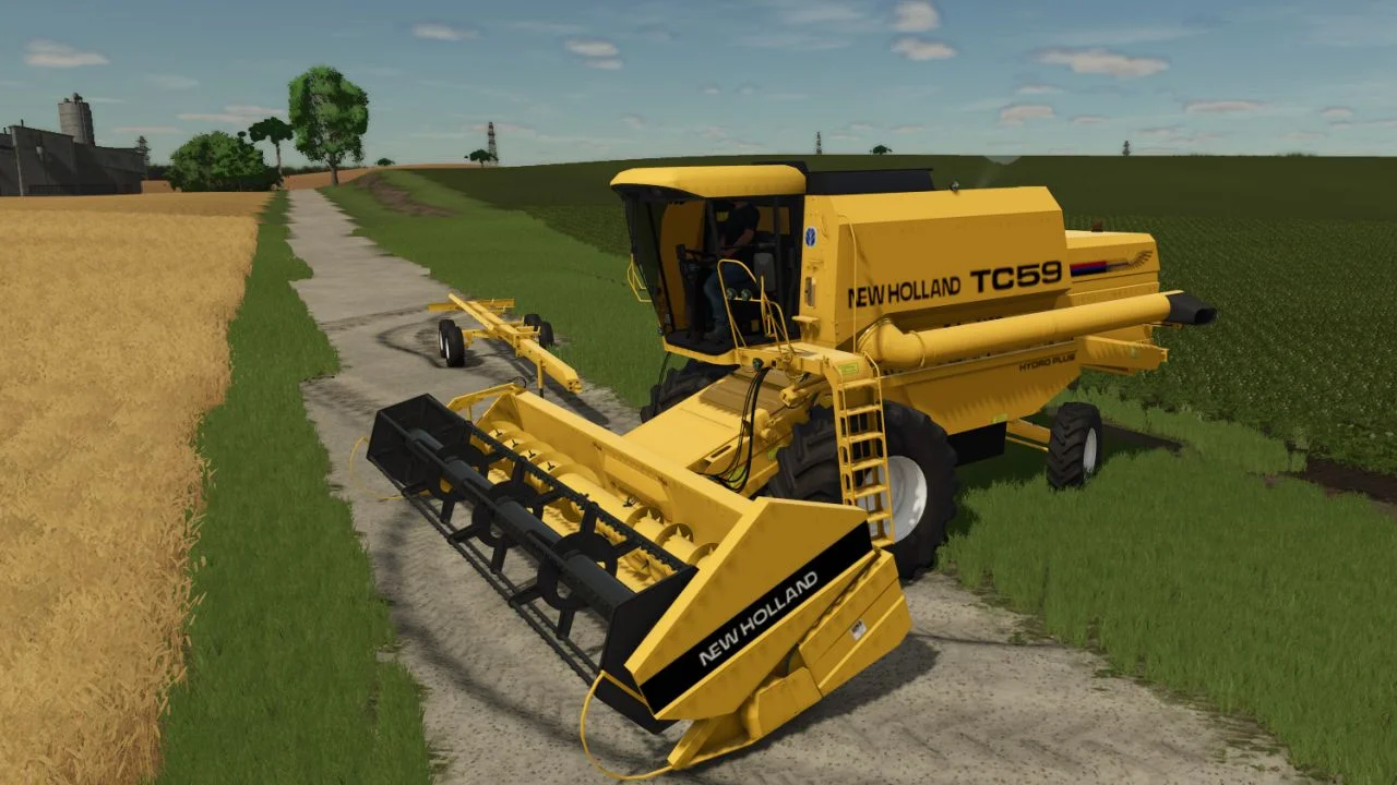 FS25 New Holland TC 59 V1.0 Harvesters Mod FS25 Mod Free Download