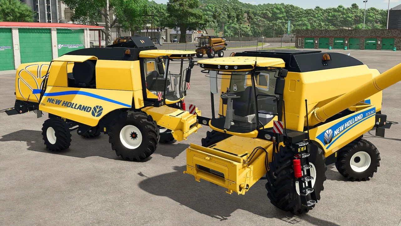 FS25 New Holland TC5.90 V1.0 Harvesters Mod FS25 Mod Free Download