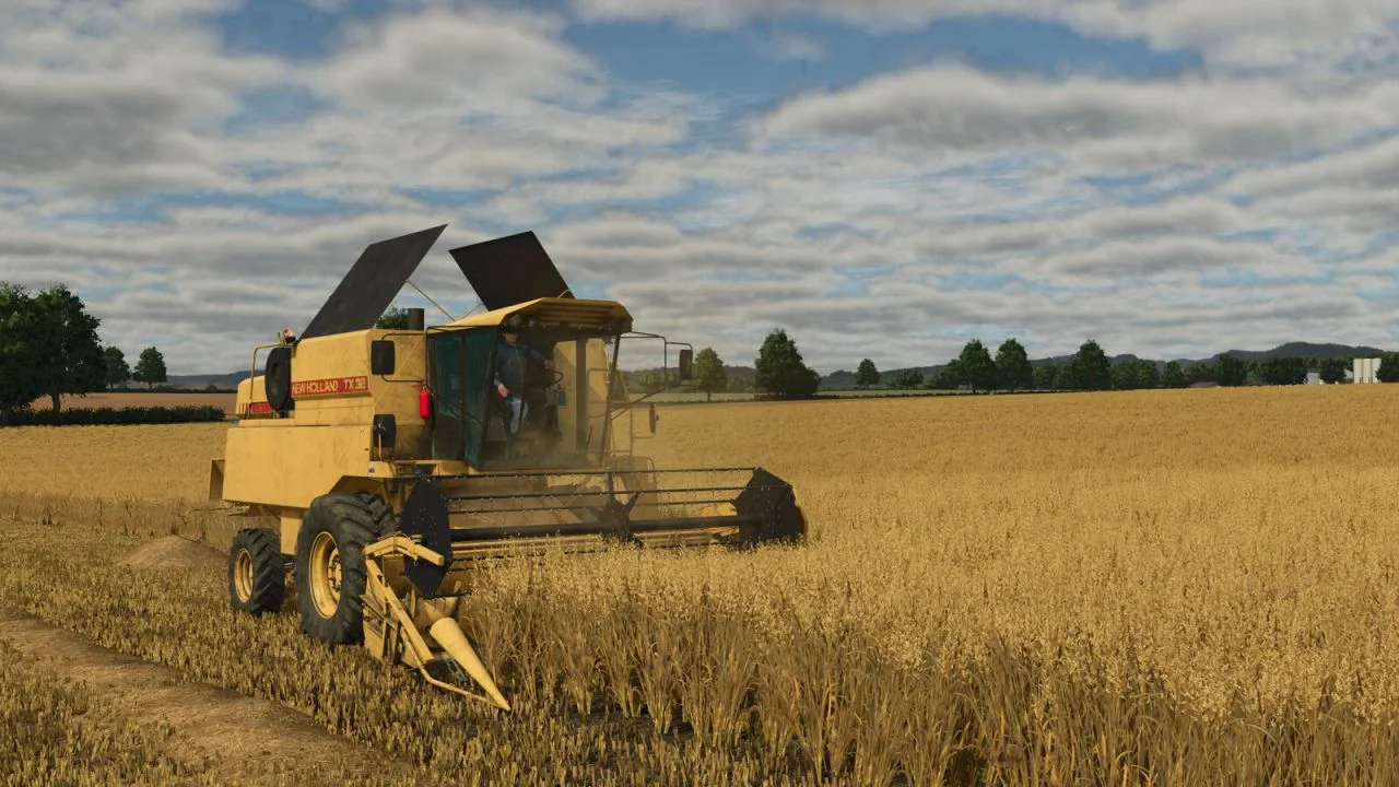 FS25 New Holland TX 32 V1.1 Harvesters Mod FS25 Mod Free Download