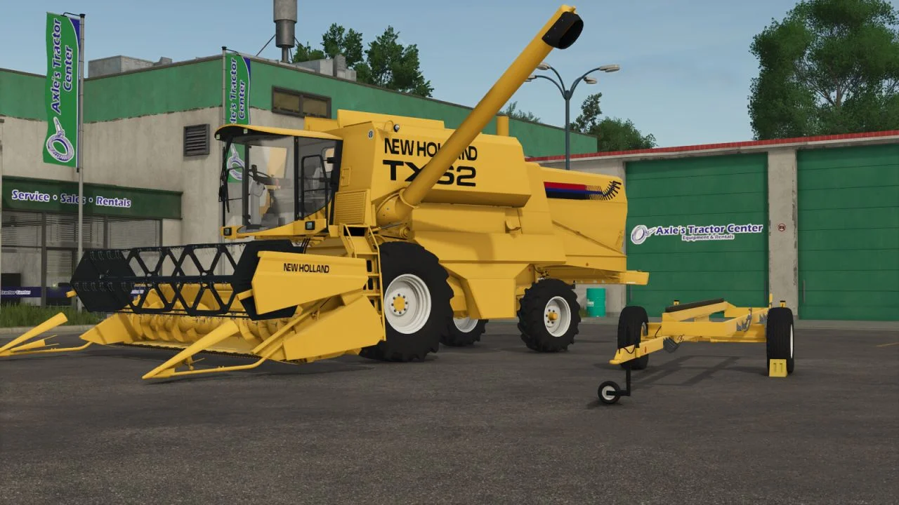 FS25 New Holland TX 62 V1.0 Harvesters Mod FS25 Mod Free Download