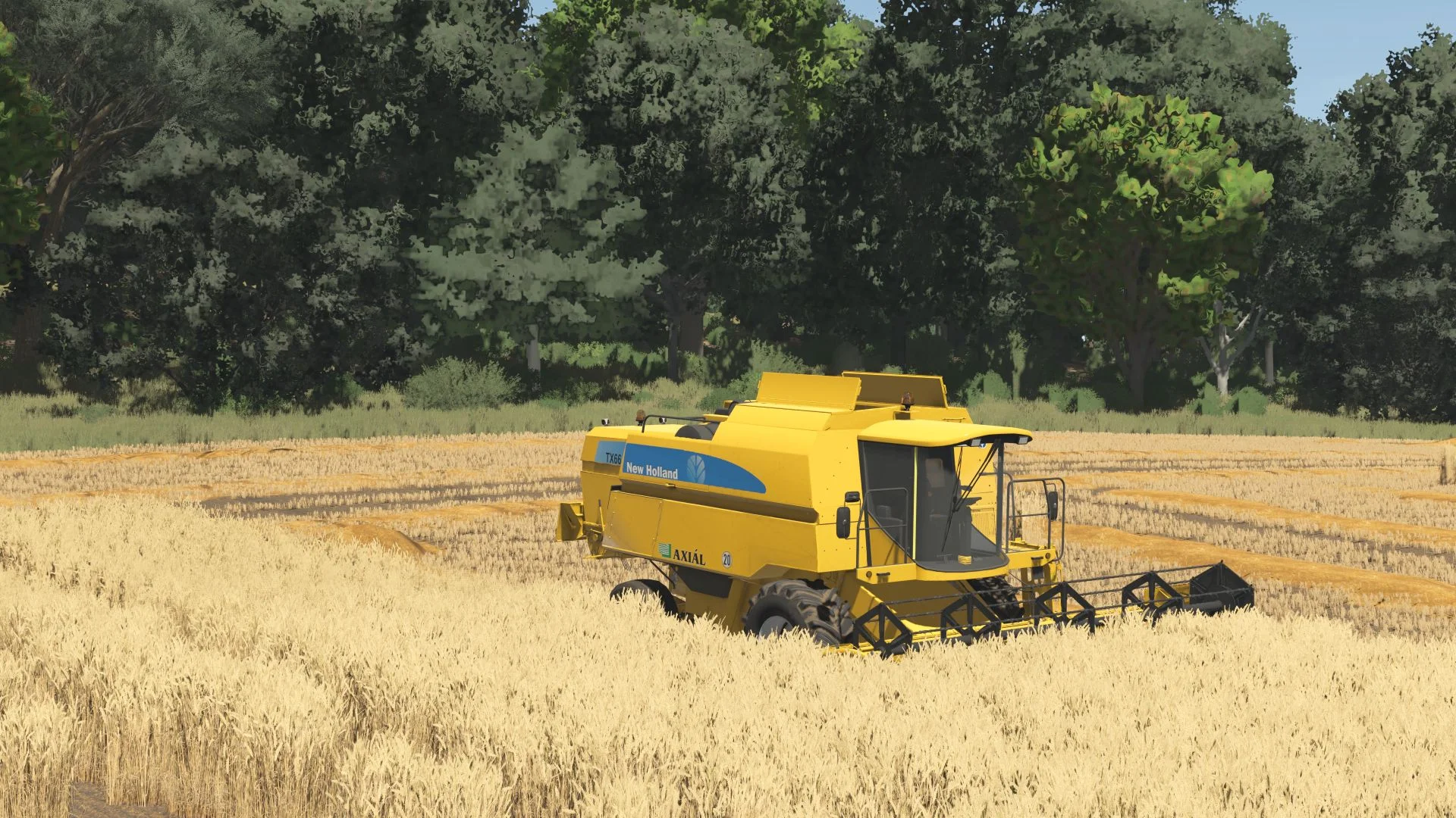 FS25 New Holland TX 64, 65, 66 Series V1.0 Harvesters Mod FS25 Mod Free Download