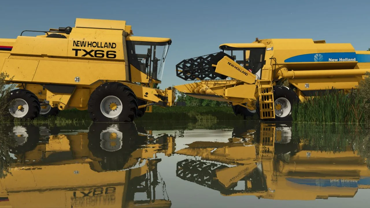 FS25 New Holland TX 66 V1.0 Harvesters Mod FS25 Mod Free Download