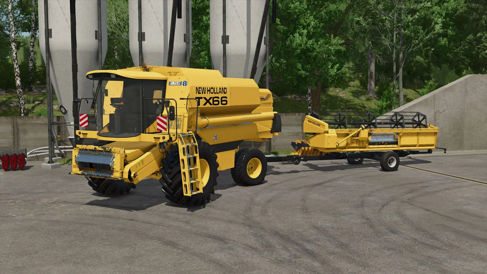 FS25 New Holland TX66 V1.0.0.2 Harvesters Mod FS25 Mod Free Download