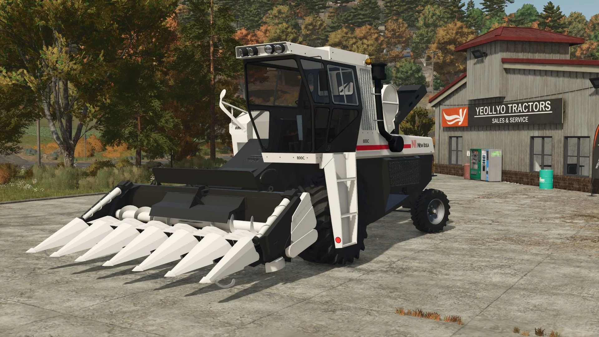 FS25 New Idea 800C Pack V1.0 Harvesters Mod FS25 Mod Free Download