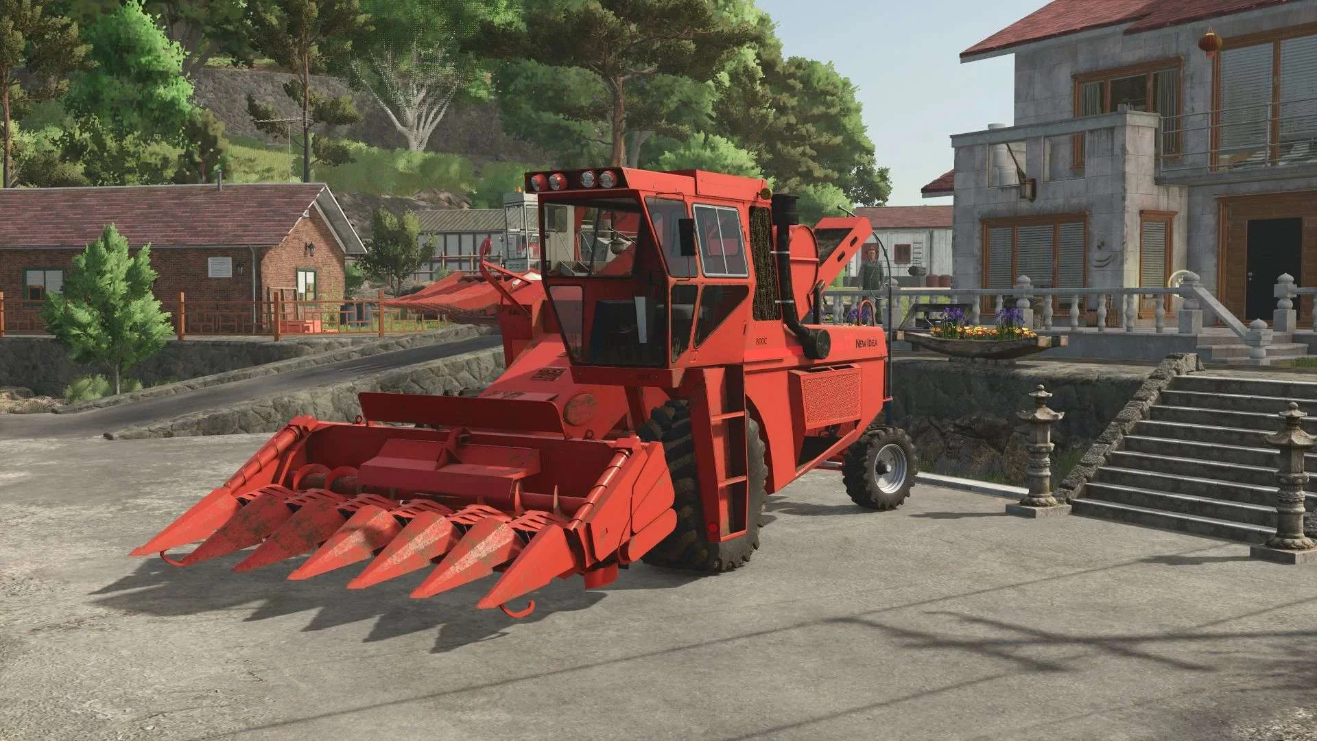 FS25 New Idea 800C Pack v1.1 Harvesters Mod FS25 Mod Free Download