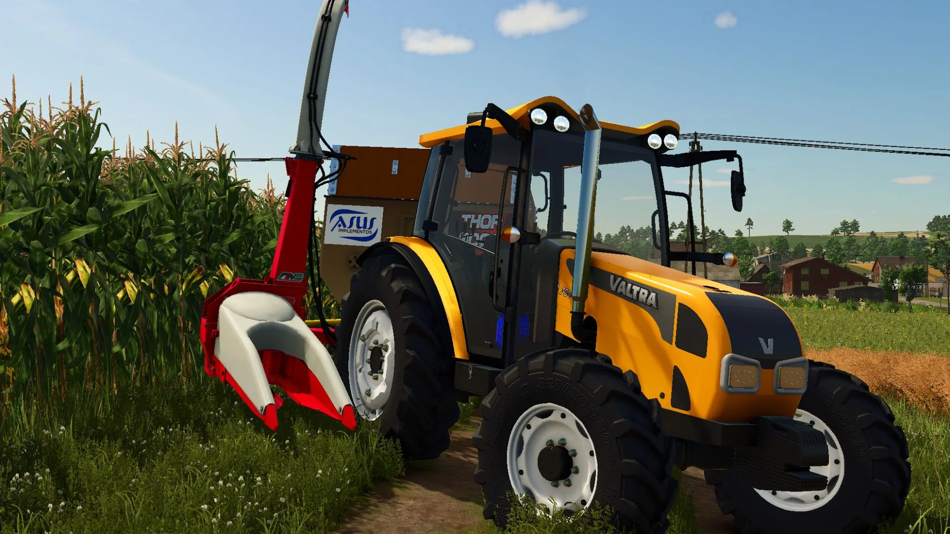 FS25 Nogueira FTN 1000 Power V1.0 Harvesters Mod FS25 Mod Free Download