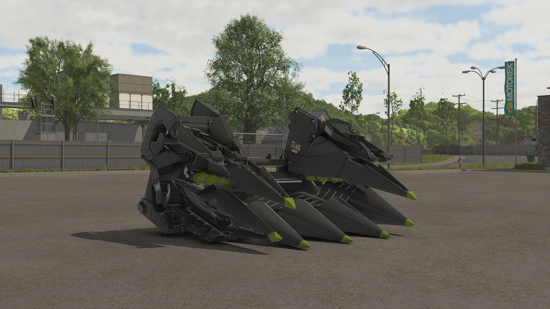 FS25 Olimac Drago GT6 V1.0 Harvesters Mod FS25 Mod Free Download