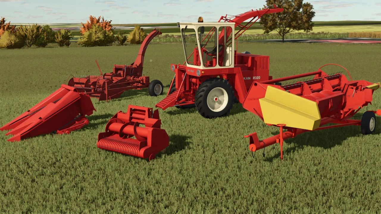 FS25 Orkan Z305/Z310/Z320 V1.0 Harvesters Mod FS25 Mod Free Download