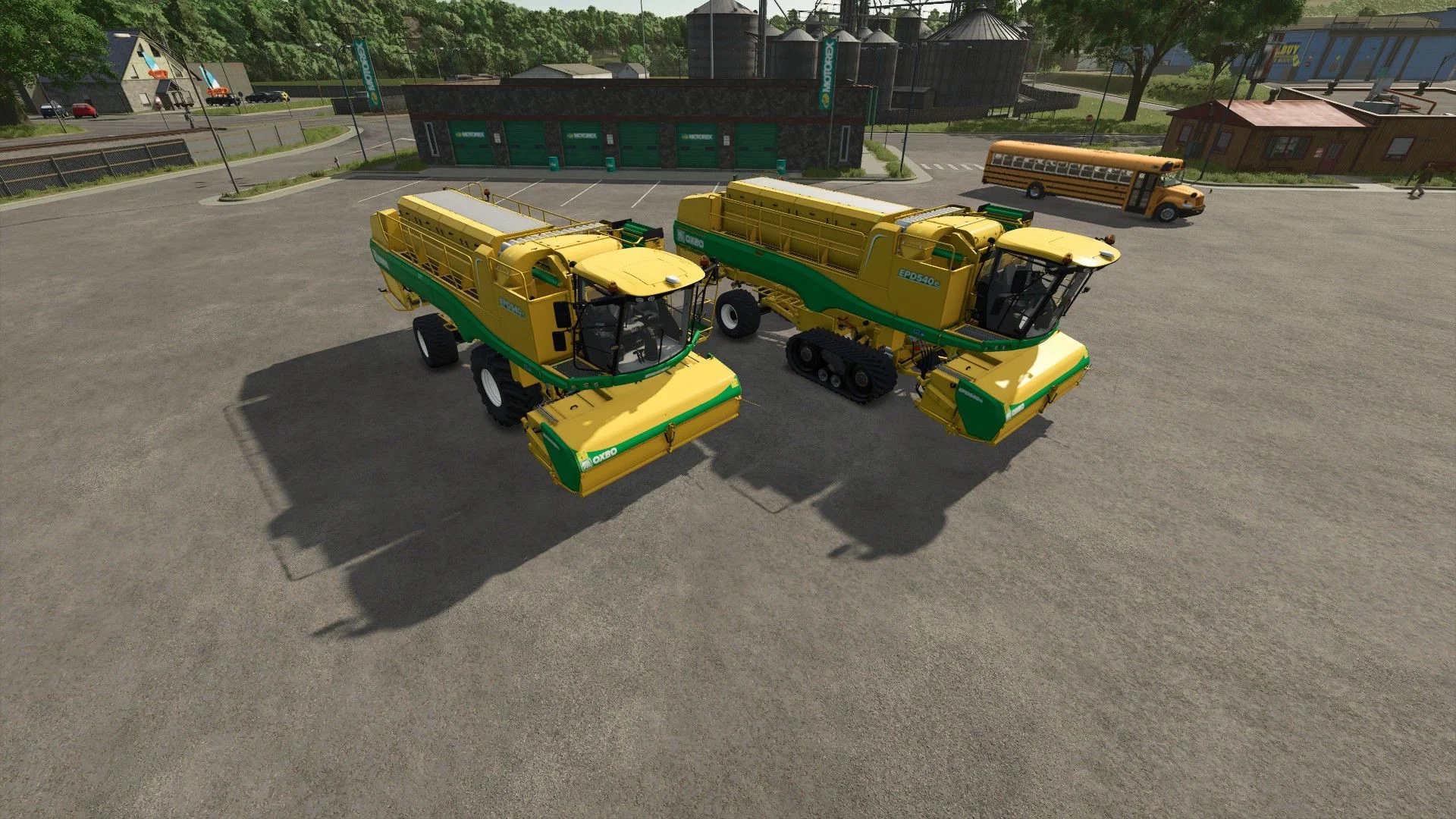 FS25 Oxbo EPD540e Edit V1.0 Harvesters Mod FS25 Mod Free Download