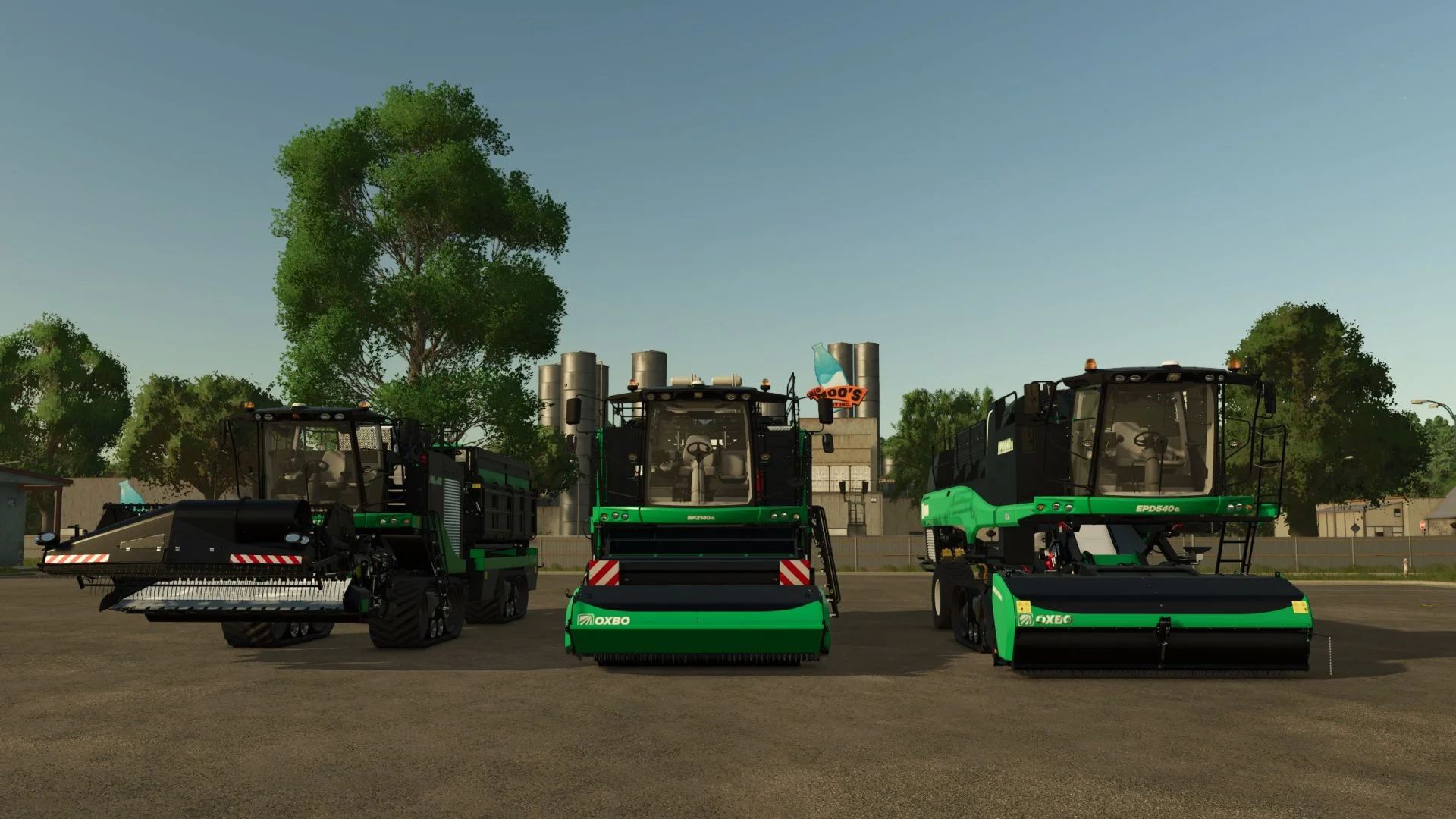 FS25 OXBO Pack Colors V1.0 Harvesters Mod FS25 Mod Free Download