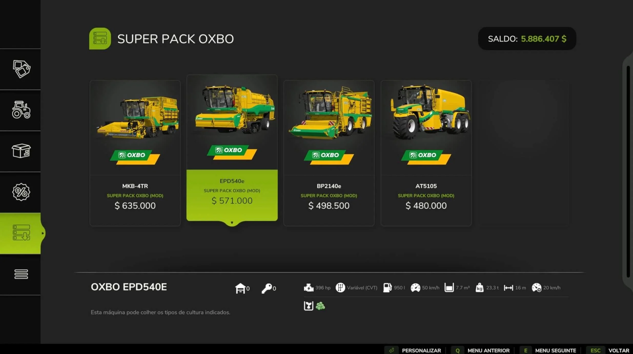 FS25 Oxbo Pack Edit V1.0 Harvesters Mod FS25 Mod Free Download
