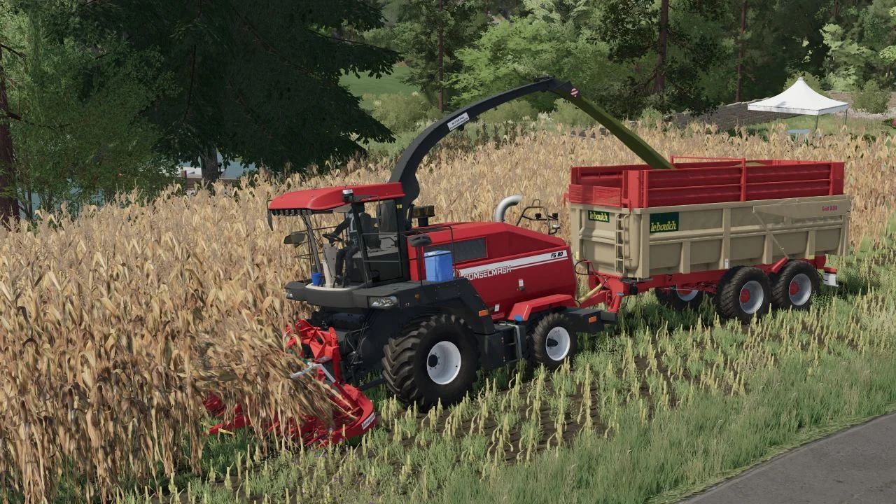 FS25 Palesse FS80 Pro V1.0 Harvesters Mod FS25 Mod Free Download