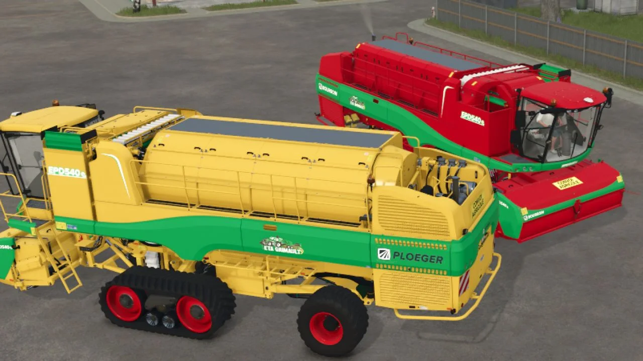 FS25 Ploeger Bourgoin EPD540e V1.0 Harvesters Mod FS25 Mod Free Download