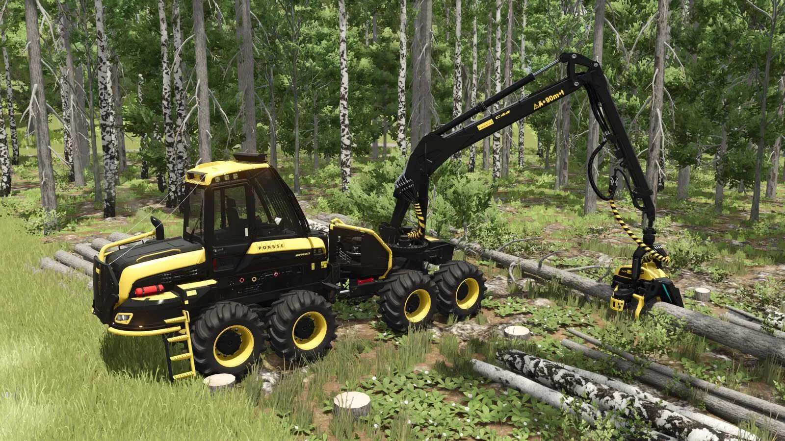 FS25 Ponsse Harvester Pack v1.0.0.1 Harvesters Mod FS25 Mod Free Download