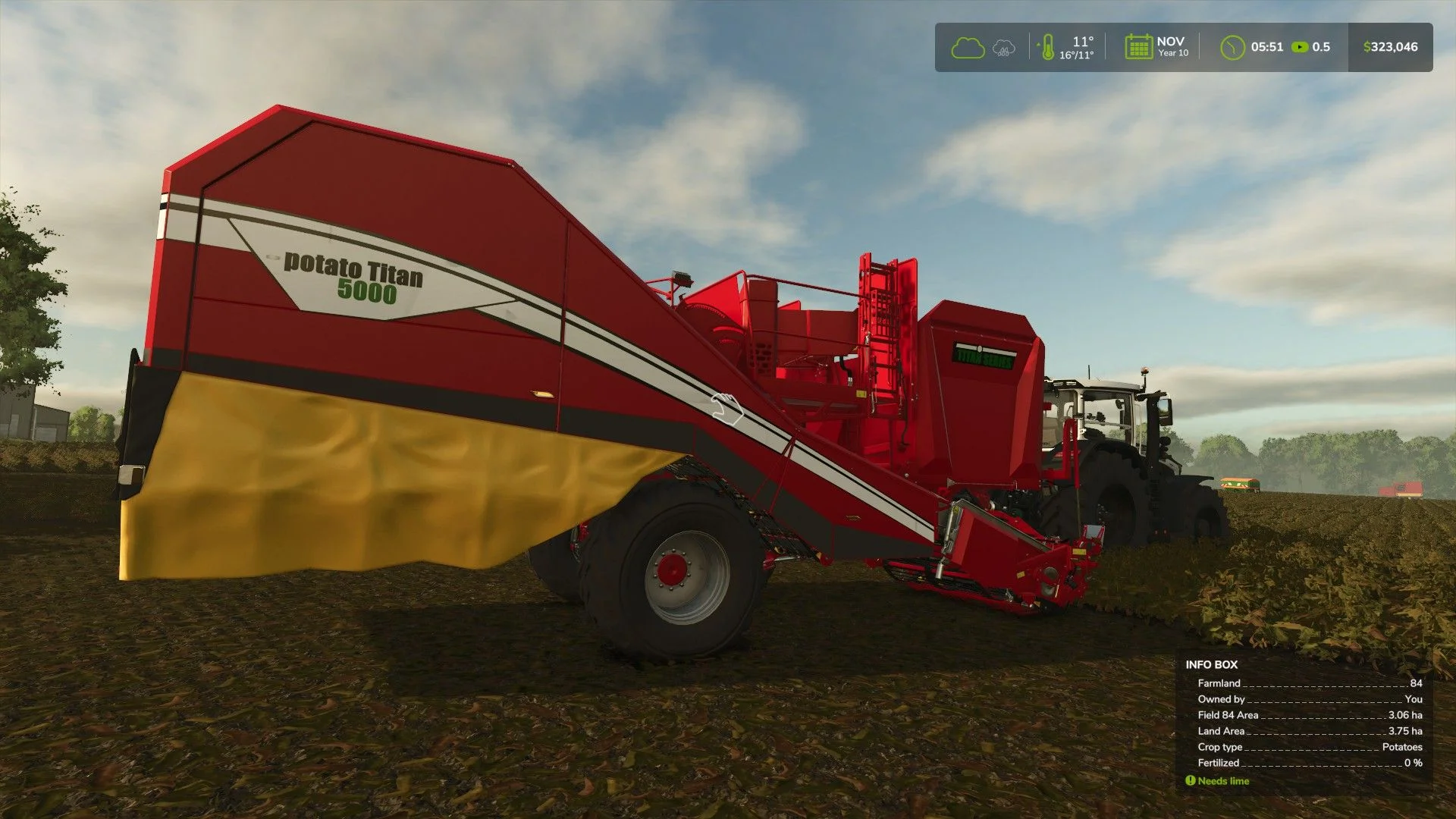 FS25 Potato Titan 5000 V4.2 Harvesters Mod FS25 Mod Free Download