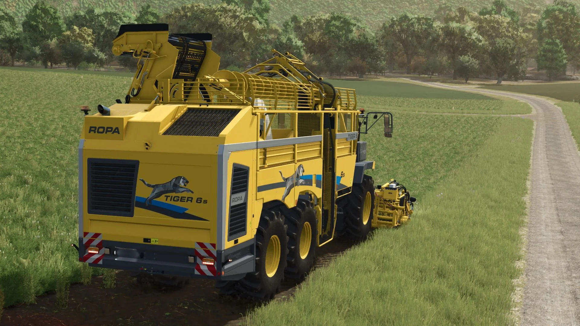 FS25 Ropa 6S (900 PS/1.000.000 l) Multifruits V1.0 Harvesters Mod FS25 Mod Free Download
