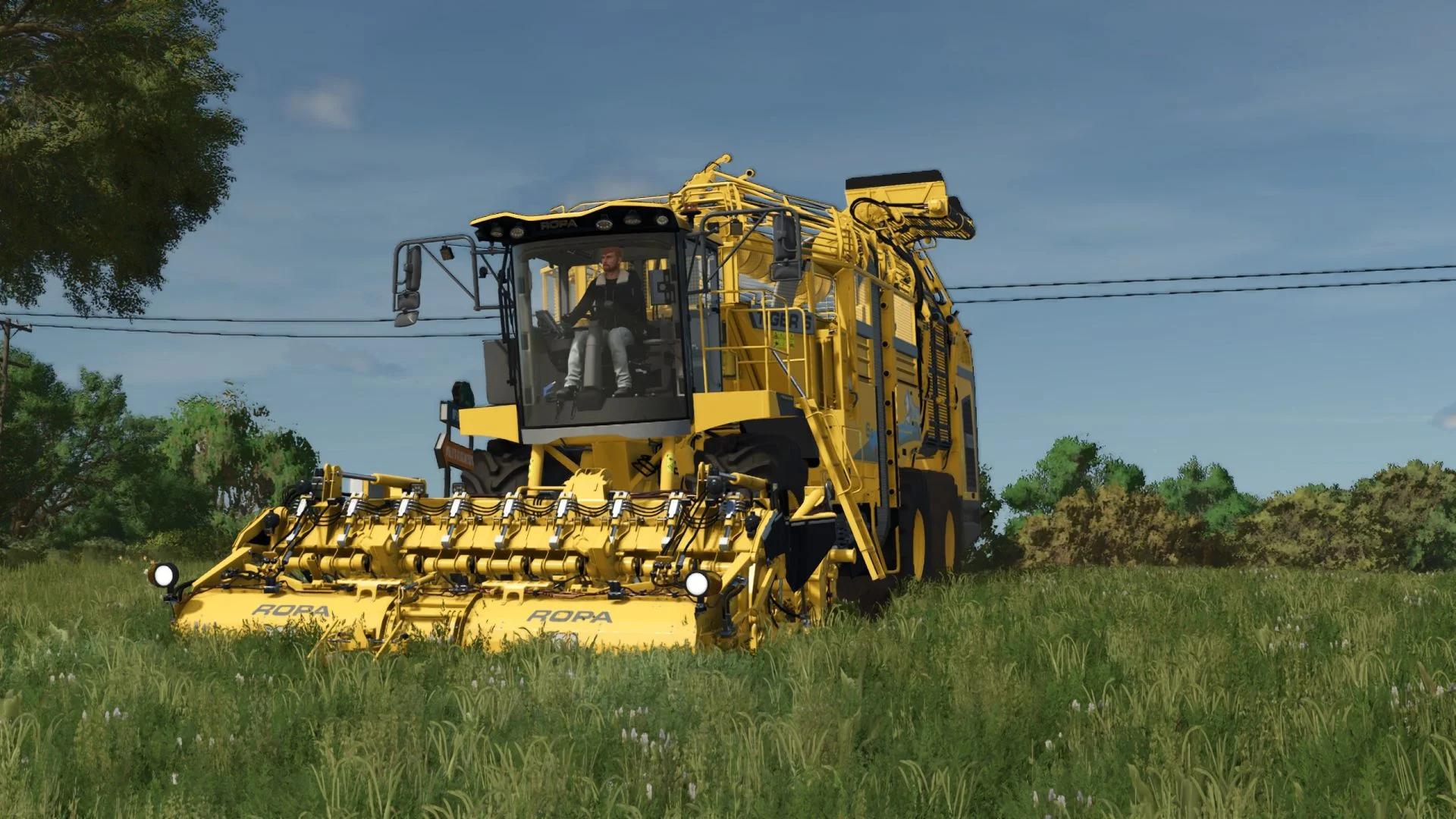 FS25 Ropa 6S (900 PS/1.000.000 l) Multifrüchte V1.3 Harvesters Mod FS25 Mod Free Download