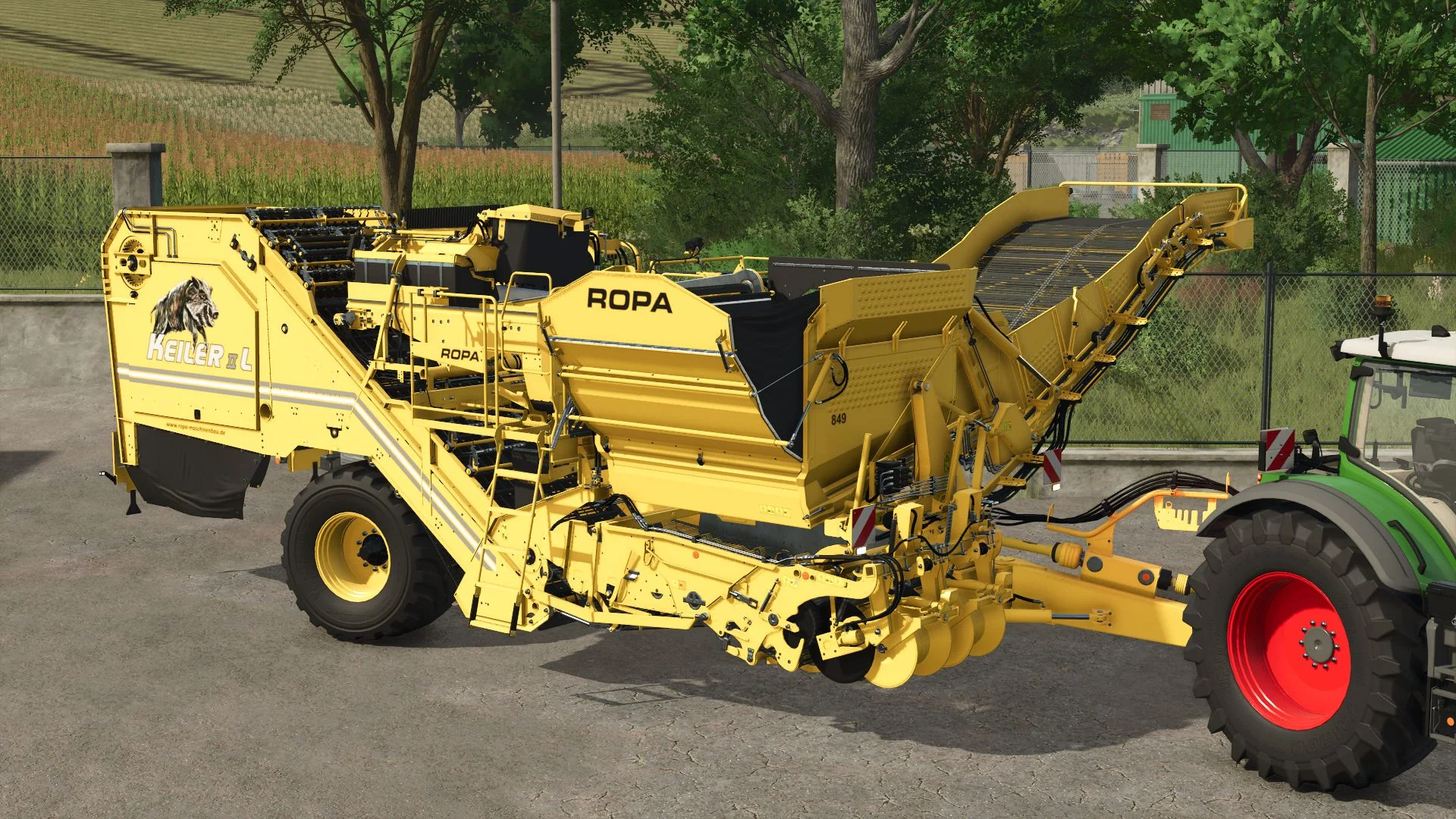 FS25 Ropa Keiler 2 L RK21 V1.0.0.1 Harvesters Mod FS25 Mod Free Download