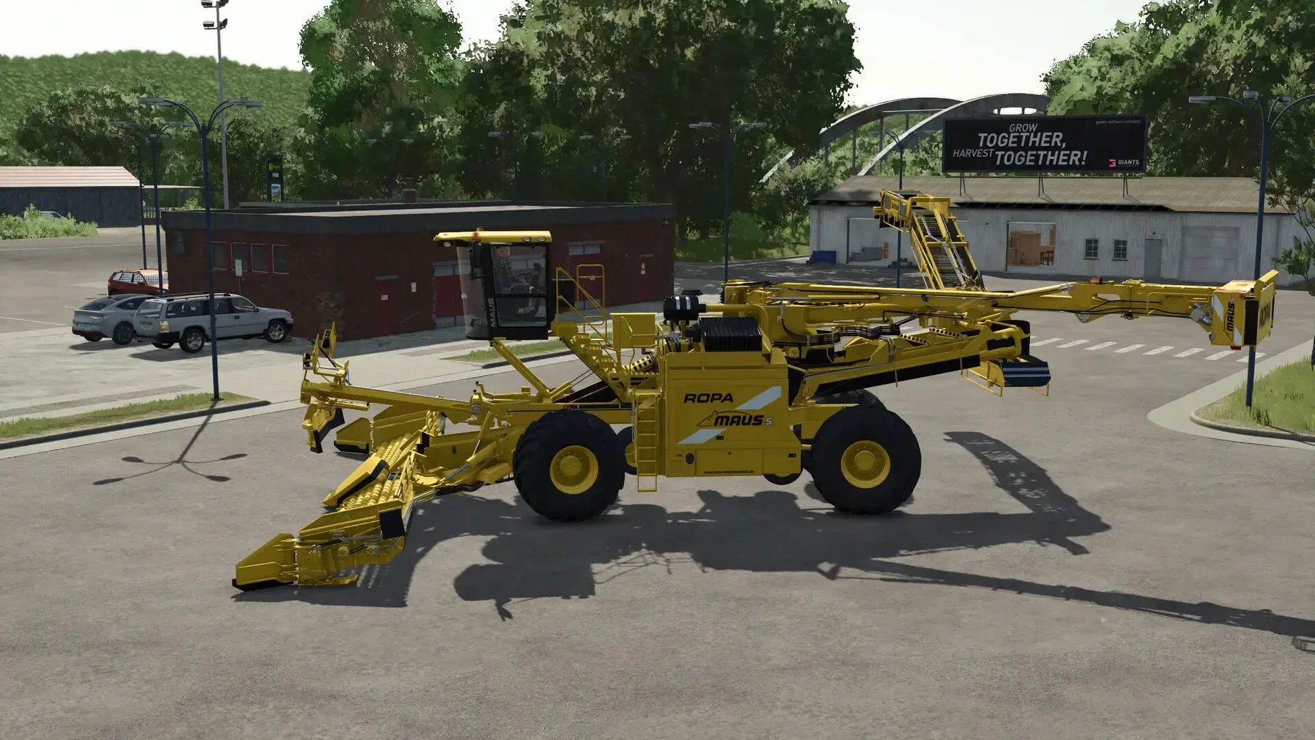 FS25 Ropa Maus 5 Multifruit v1.0 Harvesters Mod FS25 Mod Free Download