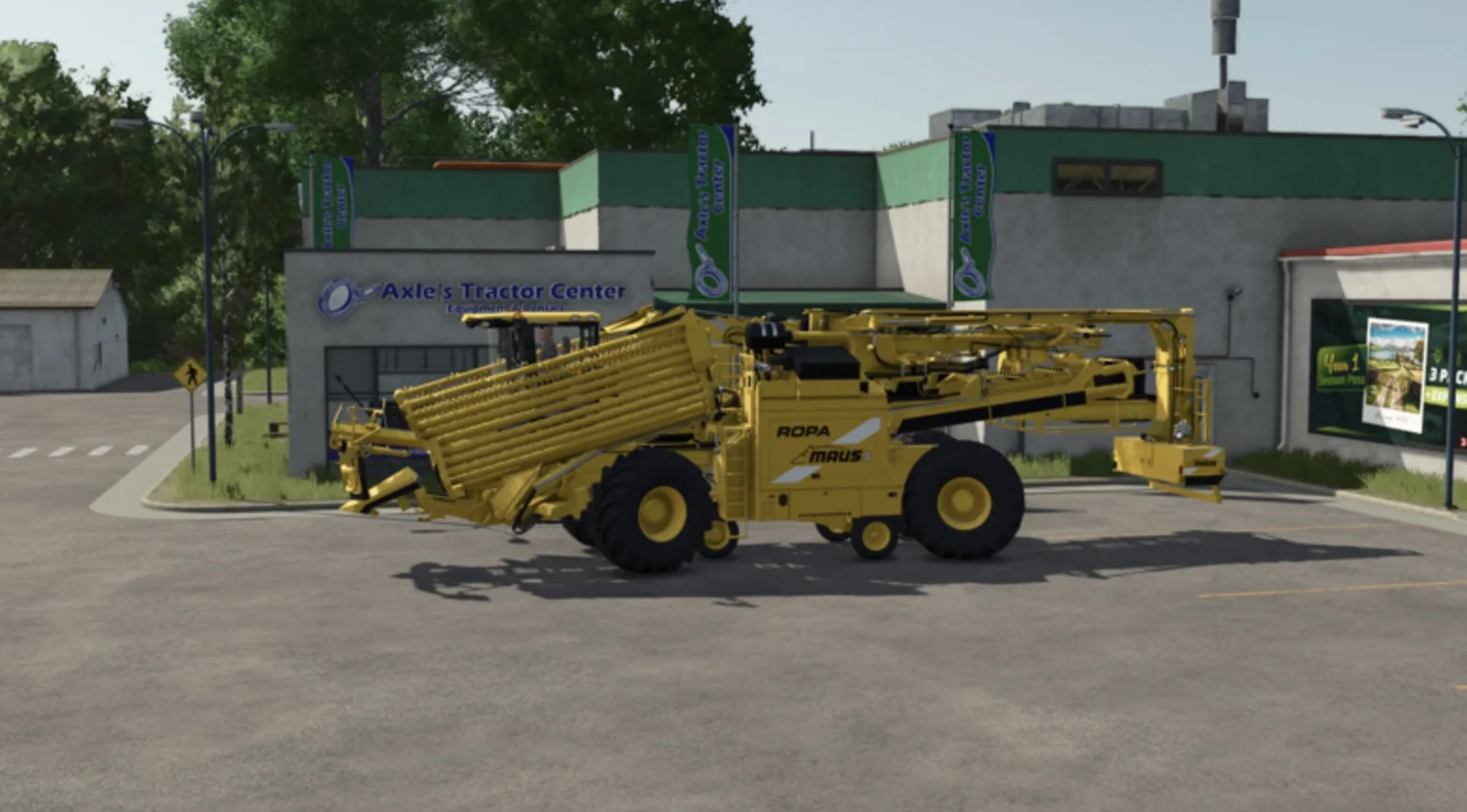 FS25 Ropa Mouse 5 Multifruit v1.0 Harvesters Mod FS25 Mod Free Download