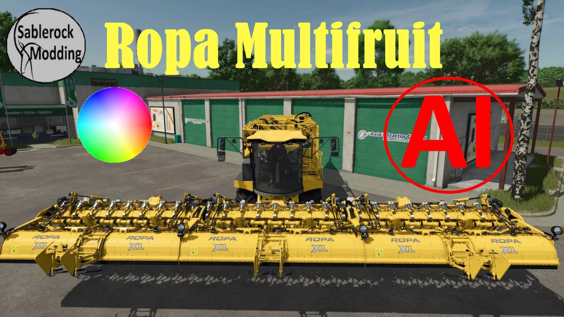 FS25 Ropa Multifruit Custom V1.0.3.3 Harvesters Mod FS25 Mod Free Download