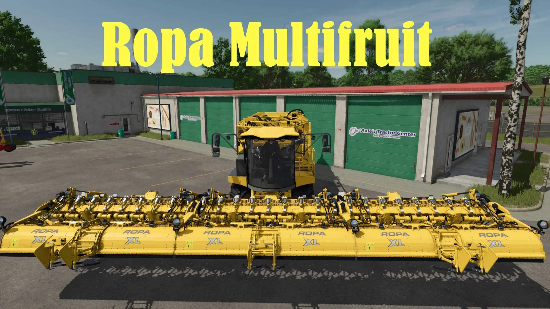 FS25 Ropa Multifruit Custom V1.0 Harvesters Mod FS25 Mod Free Download