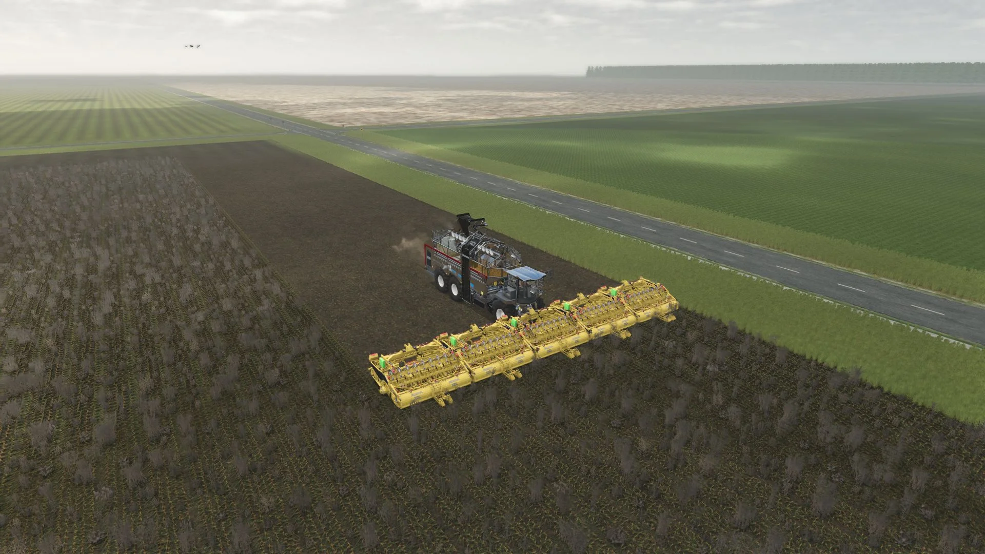 FS25 Ropa RR-XL 9 20 meters V1.0.0.1 Harvesters Mod FS25 Mod Free Download