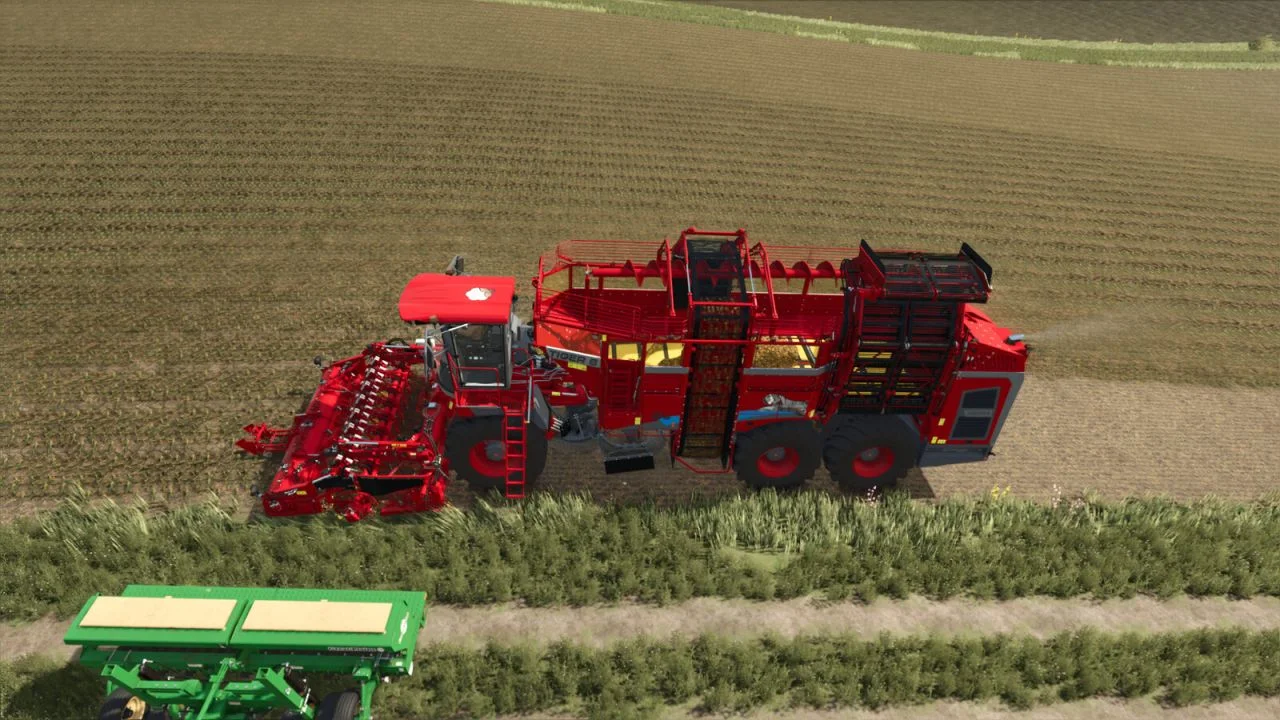 FS25 ROPA Tiger6S Cotton Edition v1.0 Harvesters Mod FS25 Mod Free Download