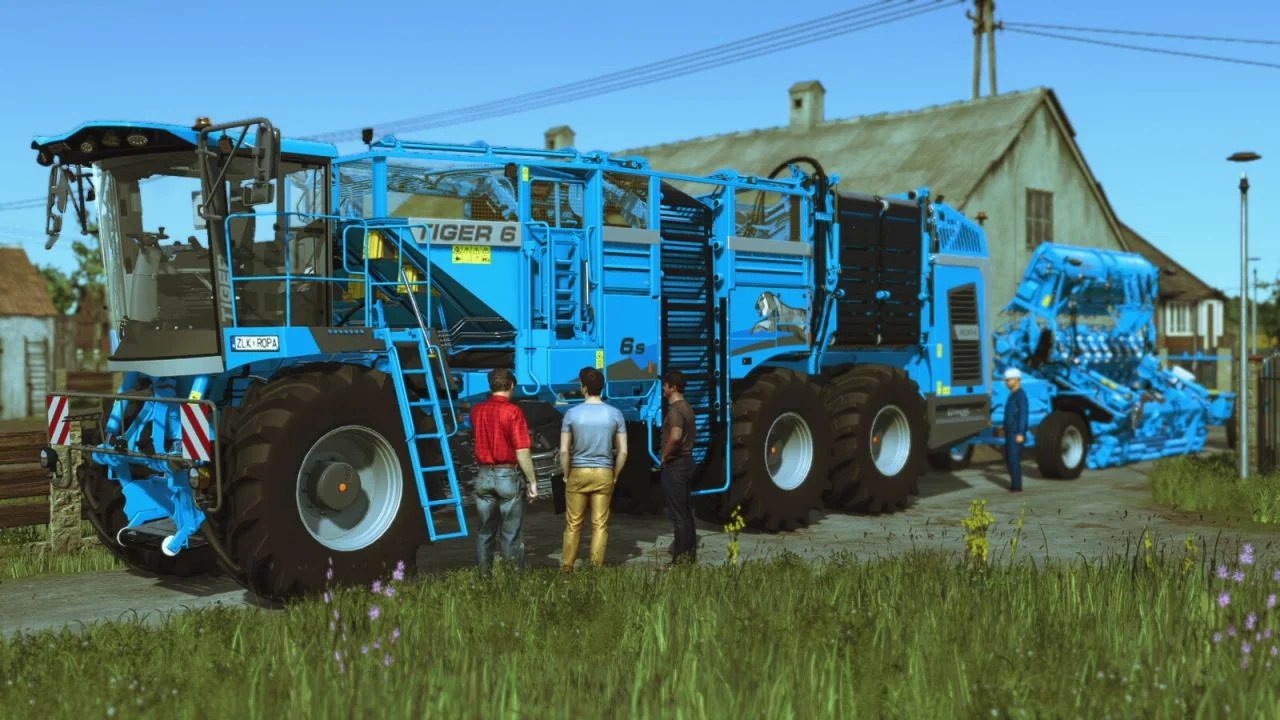 FS25 ROPA Tiger6S Premium v1.0 Harvesters Mod FS25 Mod Free Download