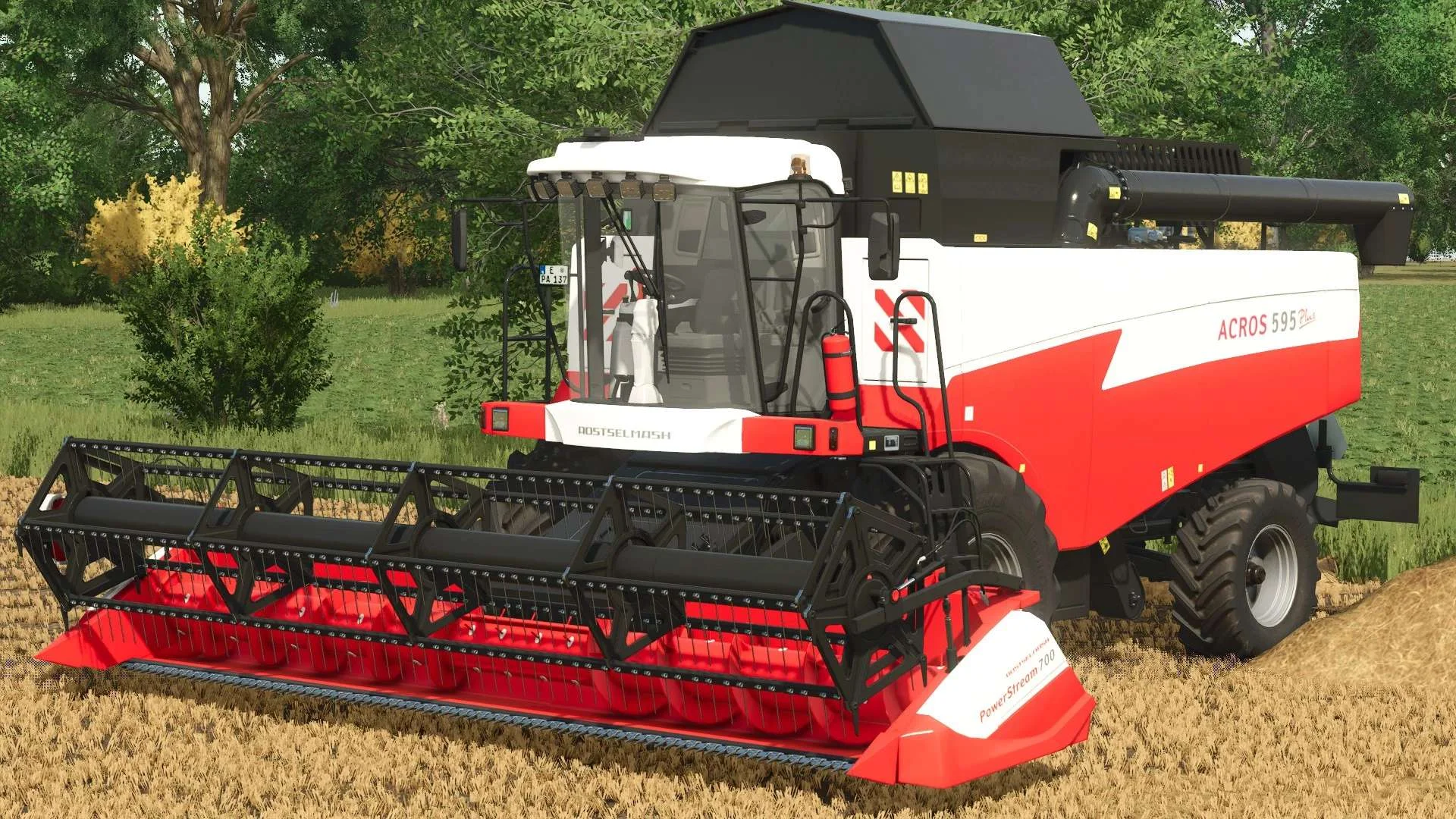 FS25 Rostselmash Acros 595 & Torum 770 v1.0 Harvesters Mod FS25 Mod Free Download