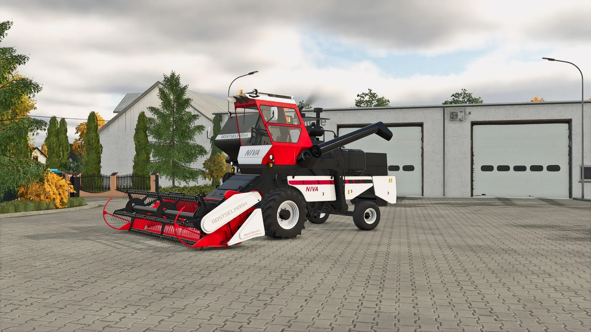FS25 Rostselmash Niva Effect V1.0 Harvesters Mod FS25 Mod Free Download