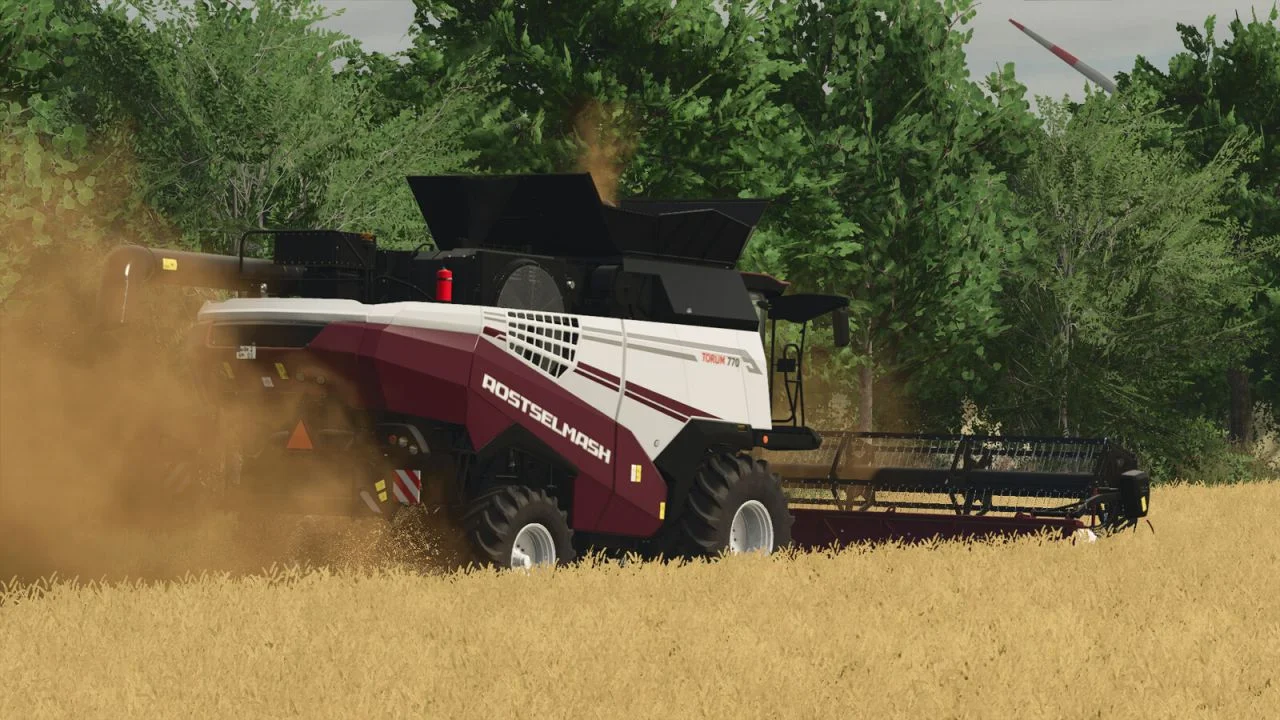 FS25 Rostselmash Torum 770 Pack V1.0 Harvesters Mod FS25 Mod Free Download