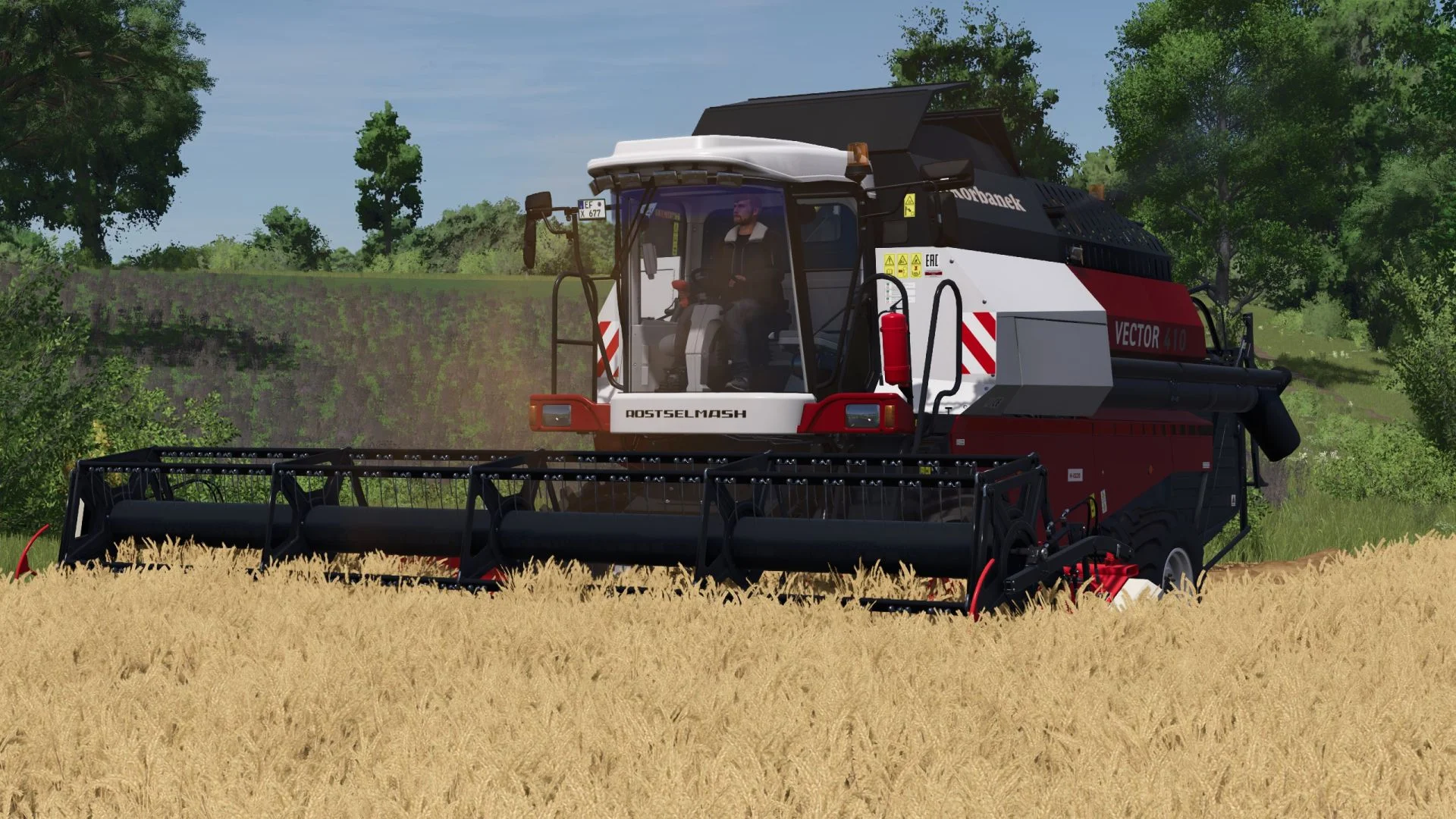 FS25 Rostselmash Vector 410 2009-2023 V1.0 Harvesters Mod FS25 Mod Free Download
