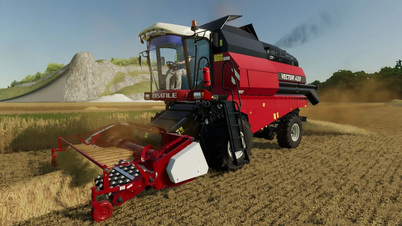 FS25 Rostselmash Vector 420 V1.0 Harvesters Mod FS25 Mod Free Download