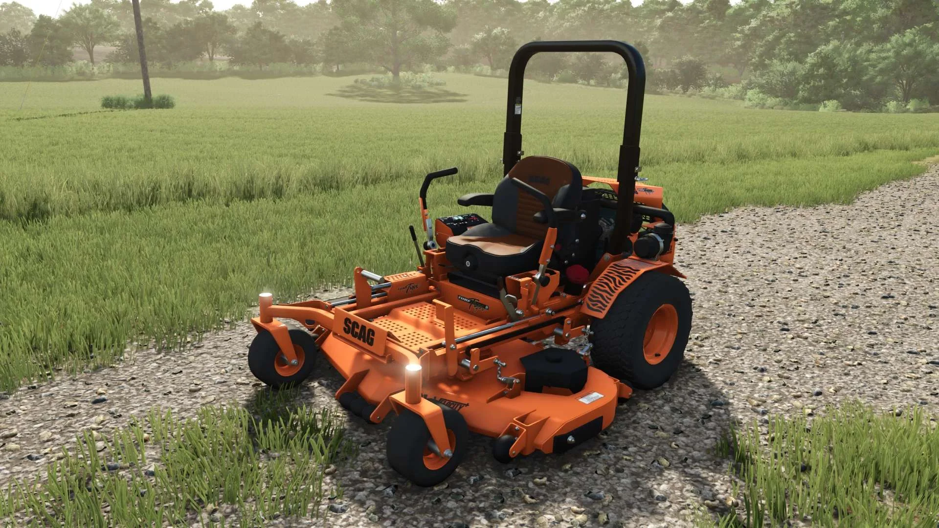 FS25 Scag Turf Tiger v1.0 Harvesters Mod FS25 Mod Free Download
