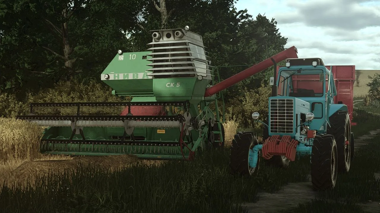 FS25 SK-5 Niva Pack V1.1 Harvesters Mod FS25 Mod Free Download