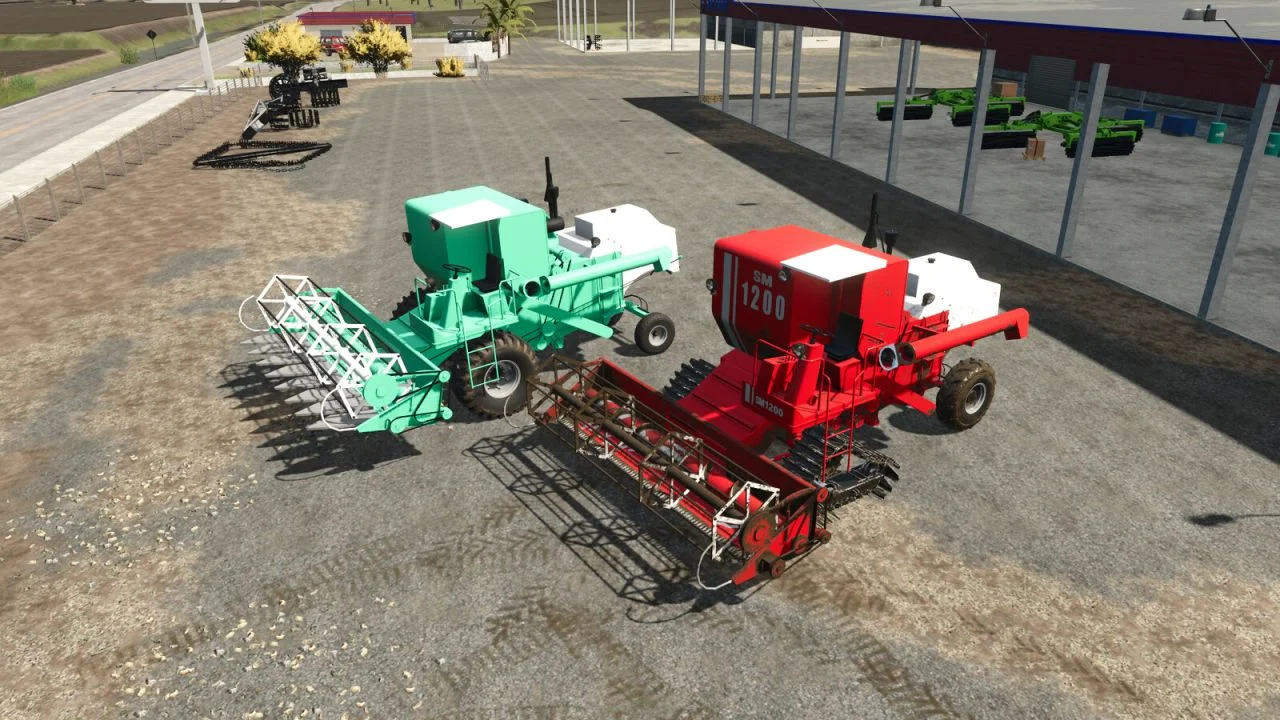 FS25 SM 1200 V1.0.0.1 Harvesters Mod FS25 Mod Free Download