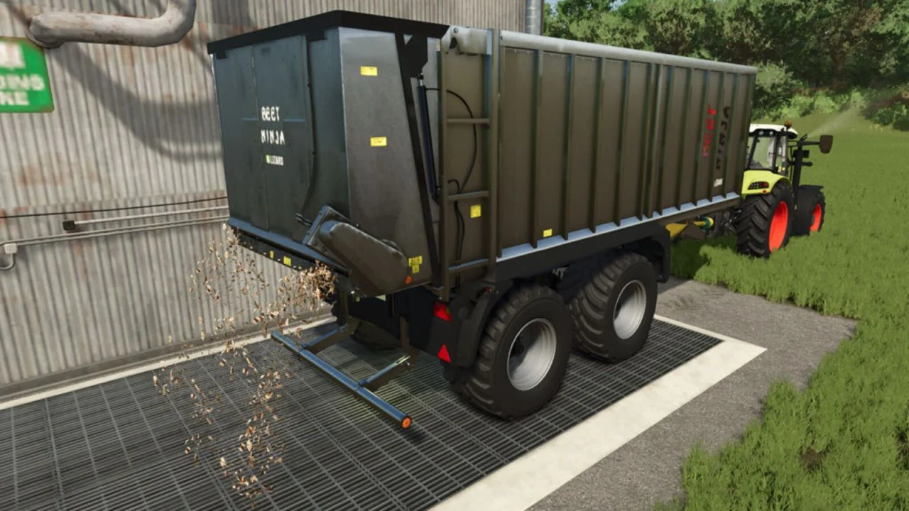 FS25 Trailer With Beet Cutter V1.0 Harvesters Mod FS25 Mod Free Download