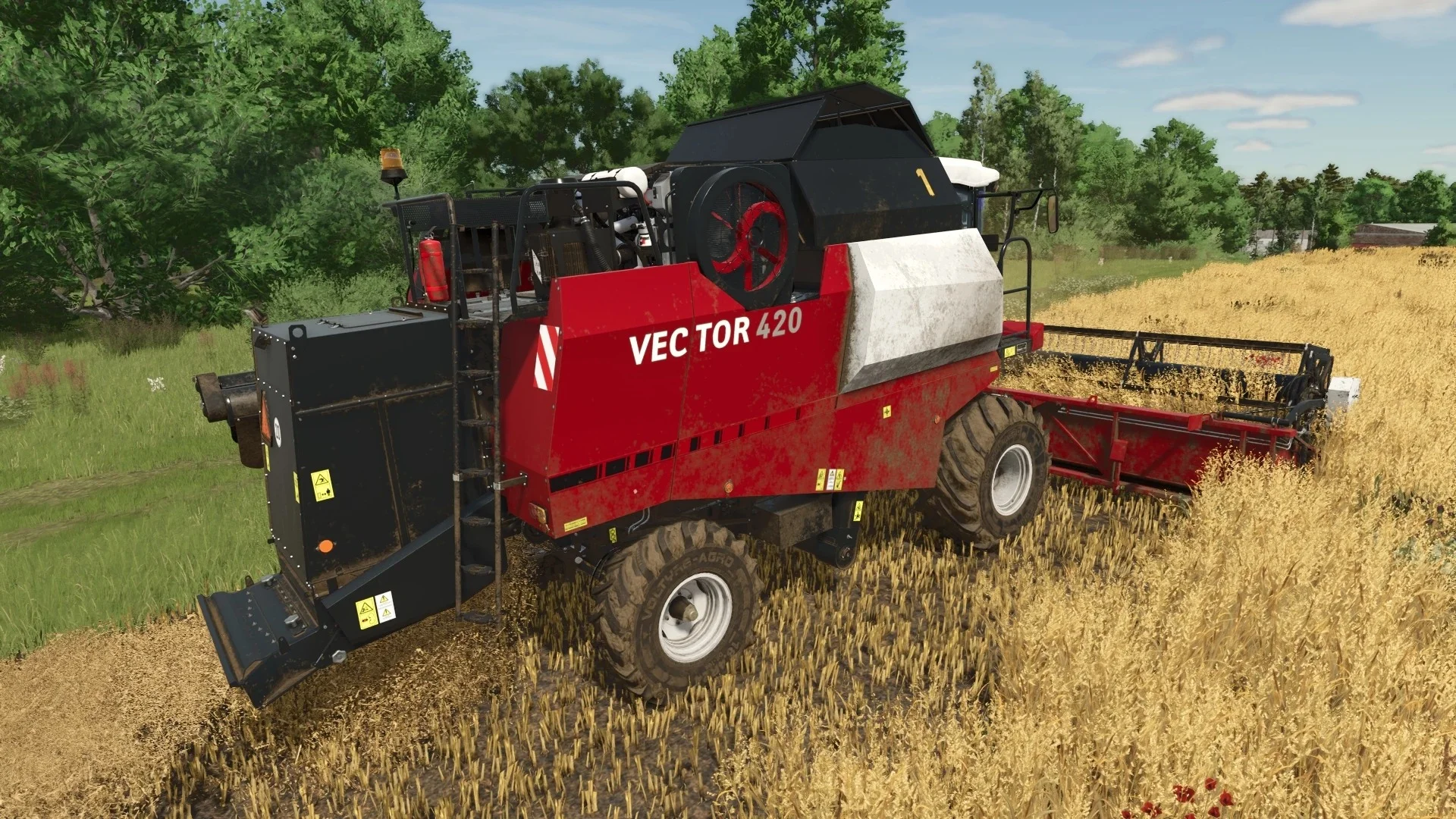 FS25 Vector 425 v1.0.0.1 Harvesters Mod FS25 Mod Free Download