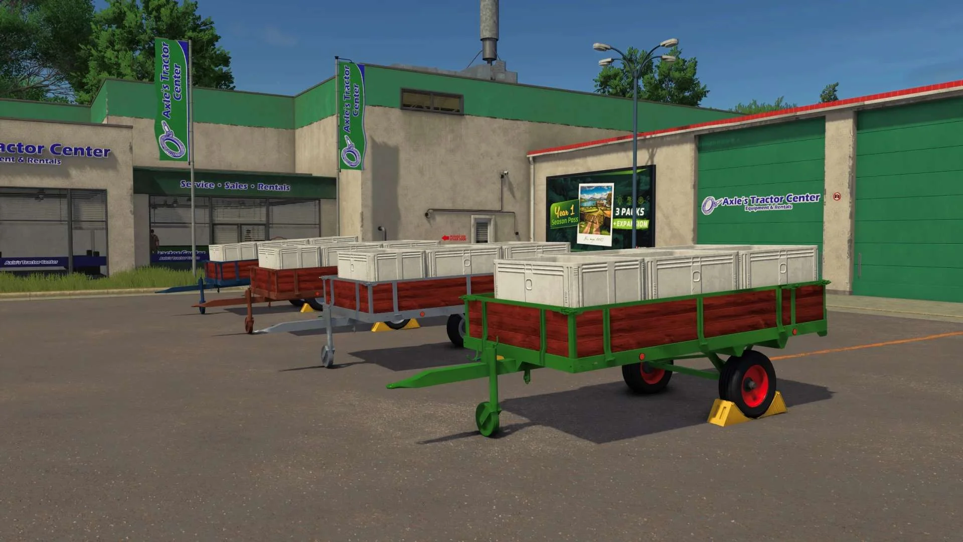 FS25 Vine Hand Harvest Trailer v1.0.0.1 Harvesters Mod FS25 Mod Free Download