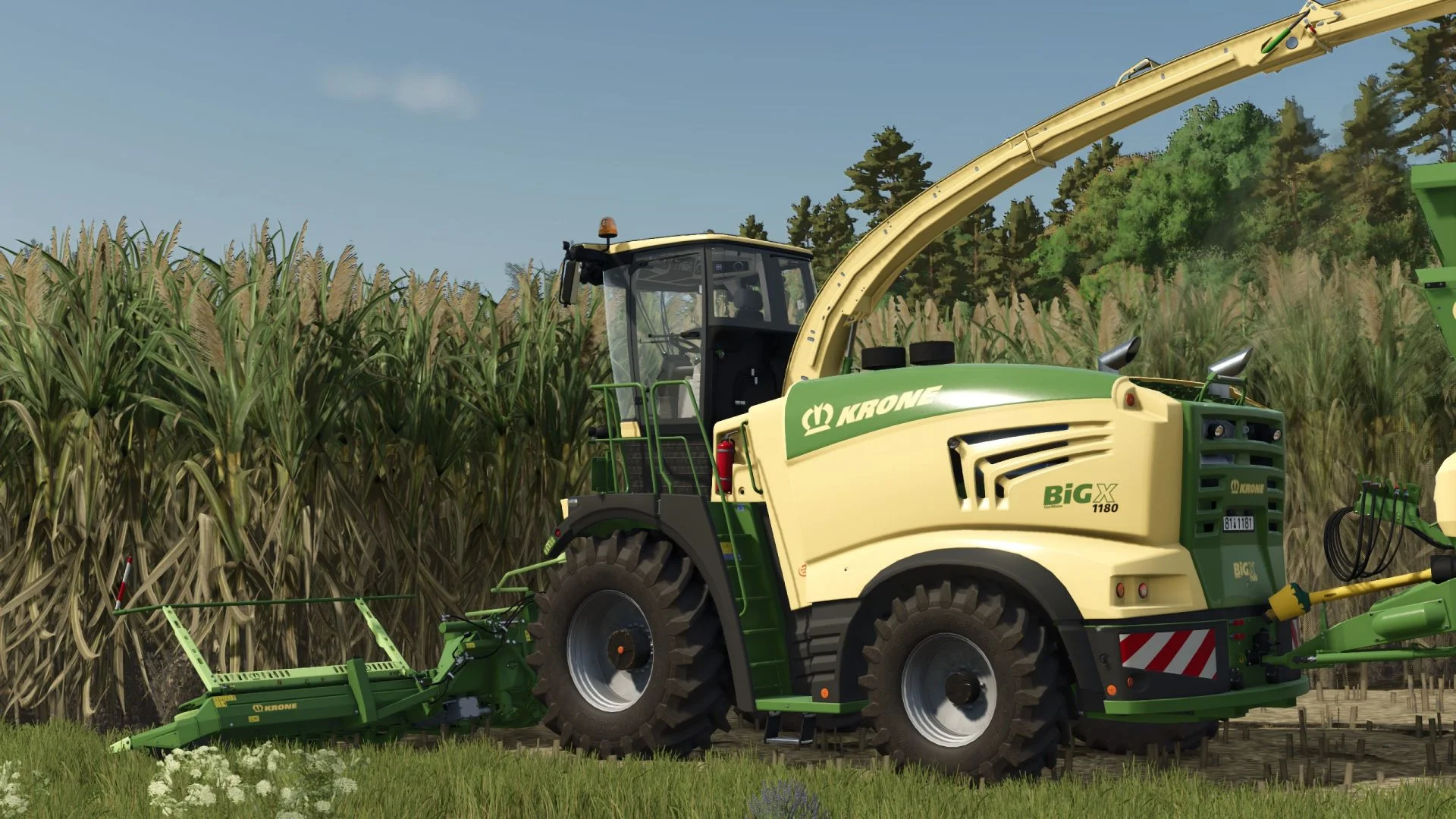 FS25 X-Collect 900 (poplar and sugar cane) v1.0.0.1 Harvesters Mod FS25 Mod Free Download