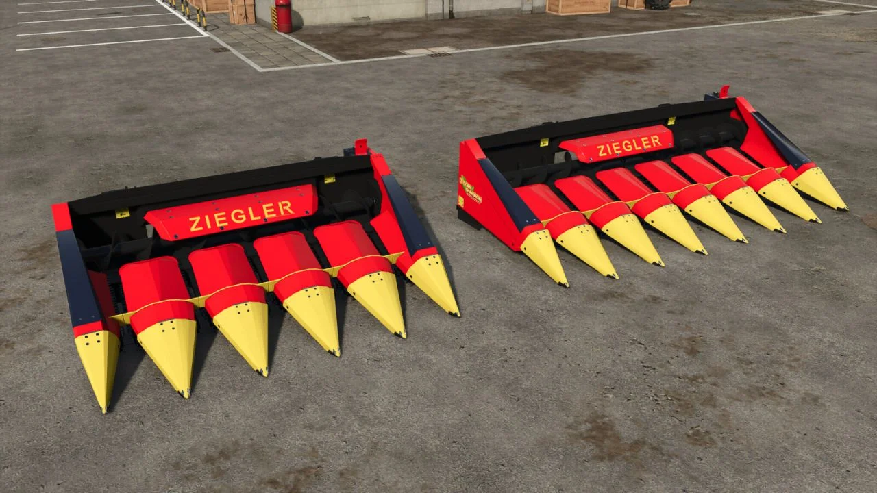 FS25 Ziegler Corn Champion 5R 7R V1.0.0.1 Harvesters Mod FS25 Mod Free Download