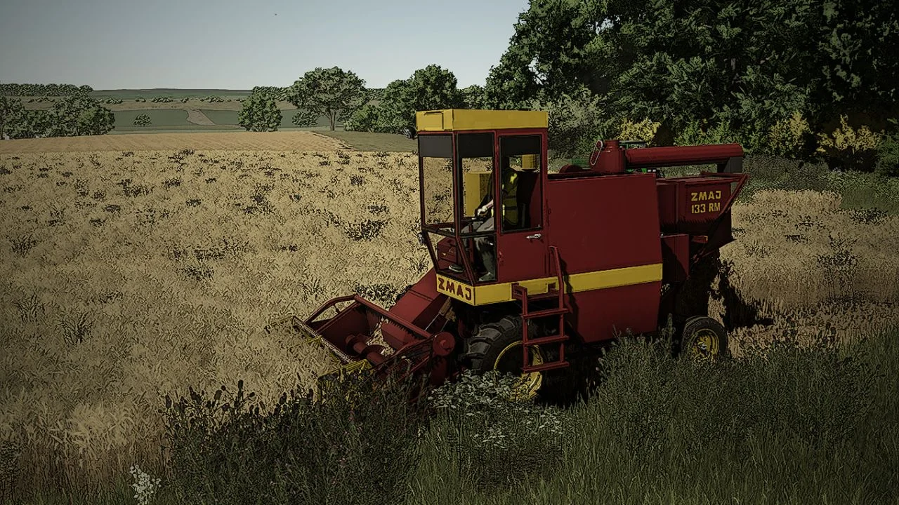 FS25 Zmaj 133 V1.0 Harvesters Mod FS25 Mod Free Download