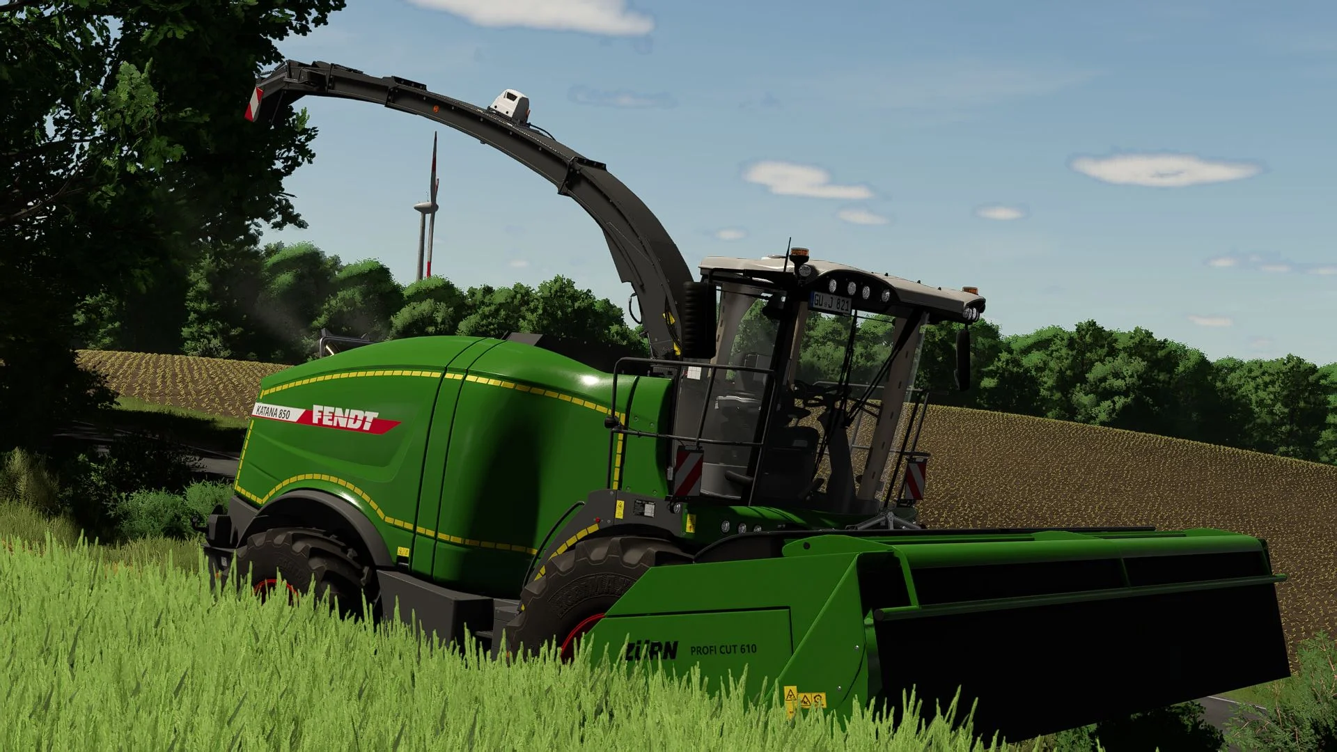 FS25 Zürn Profi Cut 610 v1.0 Harvesters Mod FS25 Mod Free Download