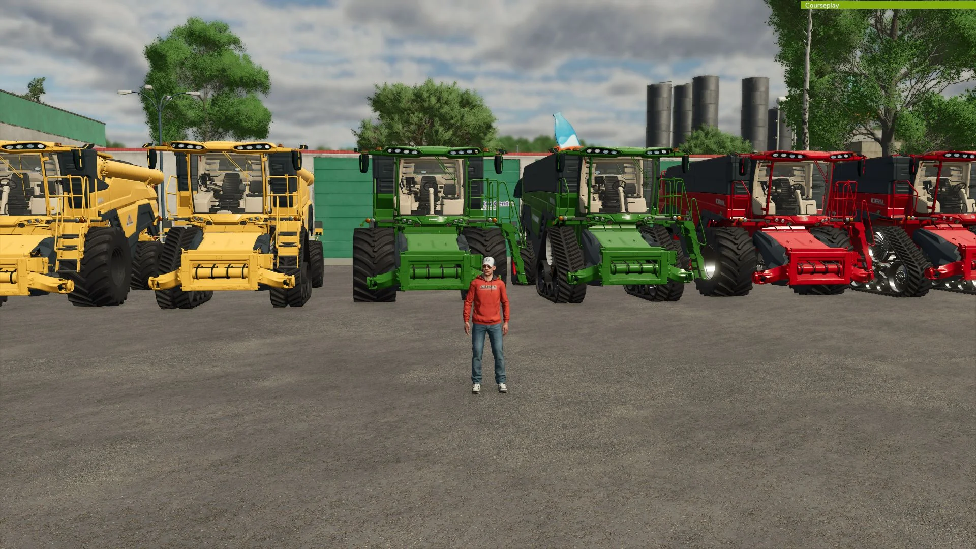 FS25 Аgco Ideal Pack V1.0 Harvesters Mod FS25 Mod Free Download