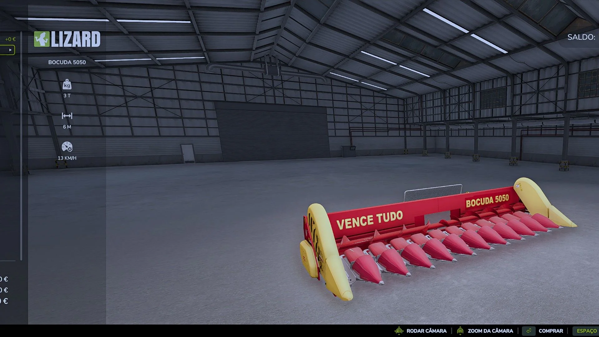 FS25 Bocuda 5050 BR V1.0 Headers Mod FS25 Mod Free Download