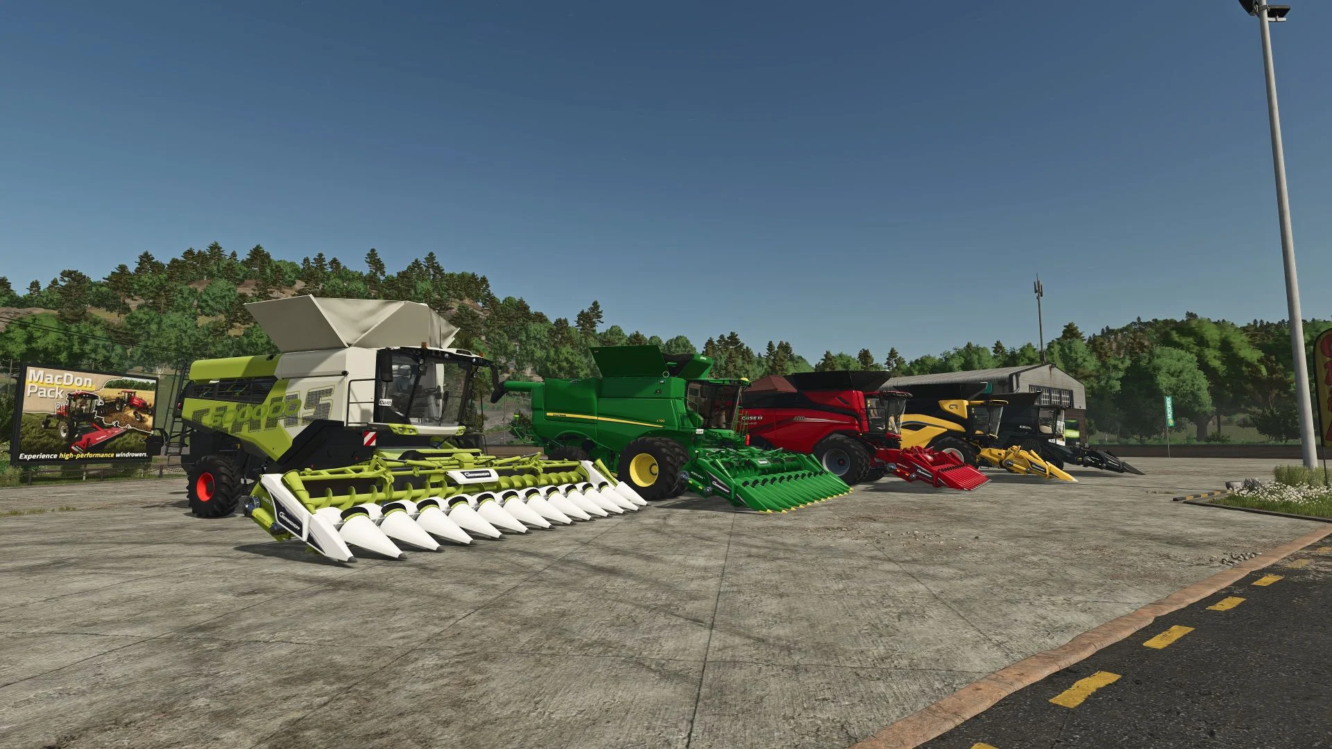 FS25 Geringhoff North Star 1230FB v1.0 Headers Mod FS25 Mod Free Download